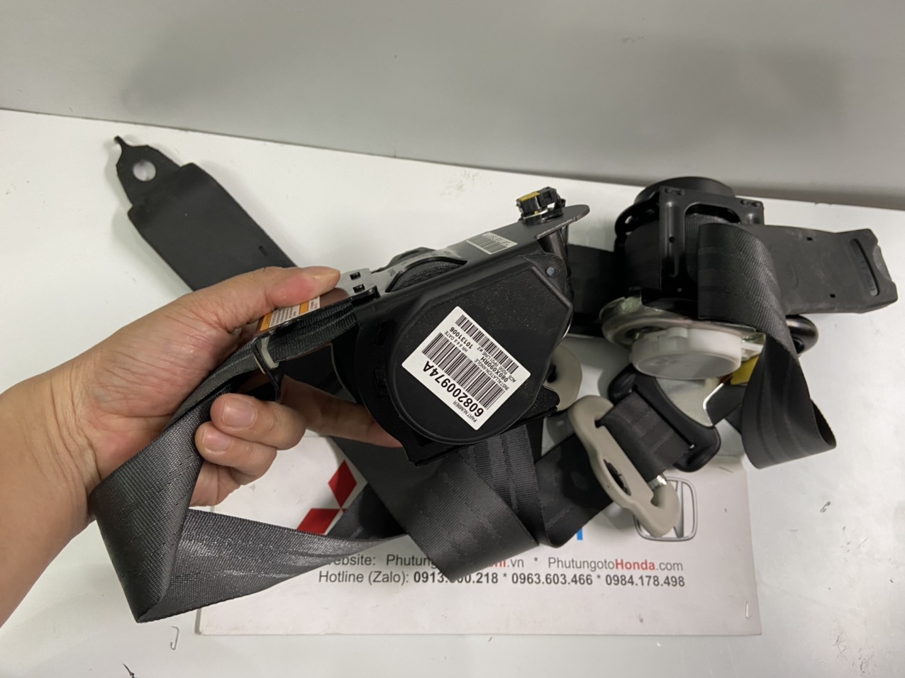 Dây đai an toàn ghế trước bên lái xe Honda CITY 2014-2018